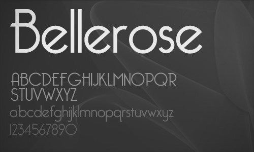 Bellerose Light Font Free Download For Mac